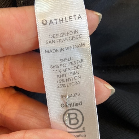 Athleta Attitude Women’s Joggers Pants Size 0 XS Color Black Ruched Semi Fitted - Picture 11 of 11